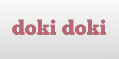 What Does Doki Doki Mean?