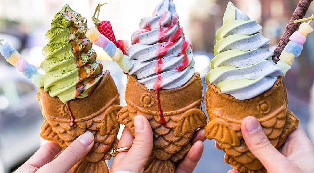 What is Taiyaki Ice Cream?