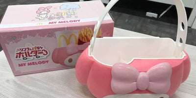 Sanrio x McDonald's: My Melody Holder & Little Twin Stars Toys